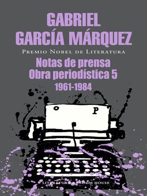 cover image of Notas de prensa